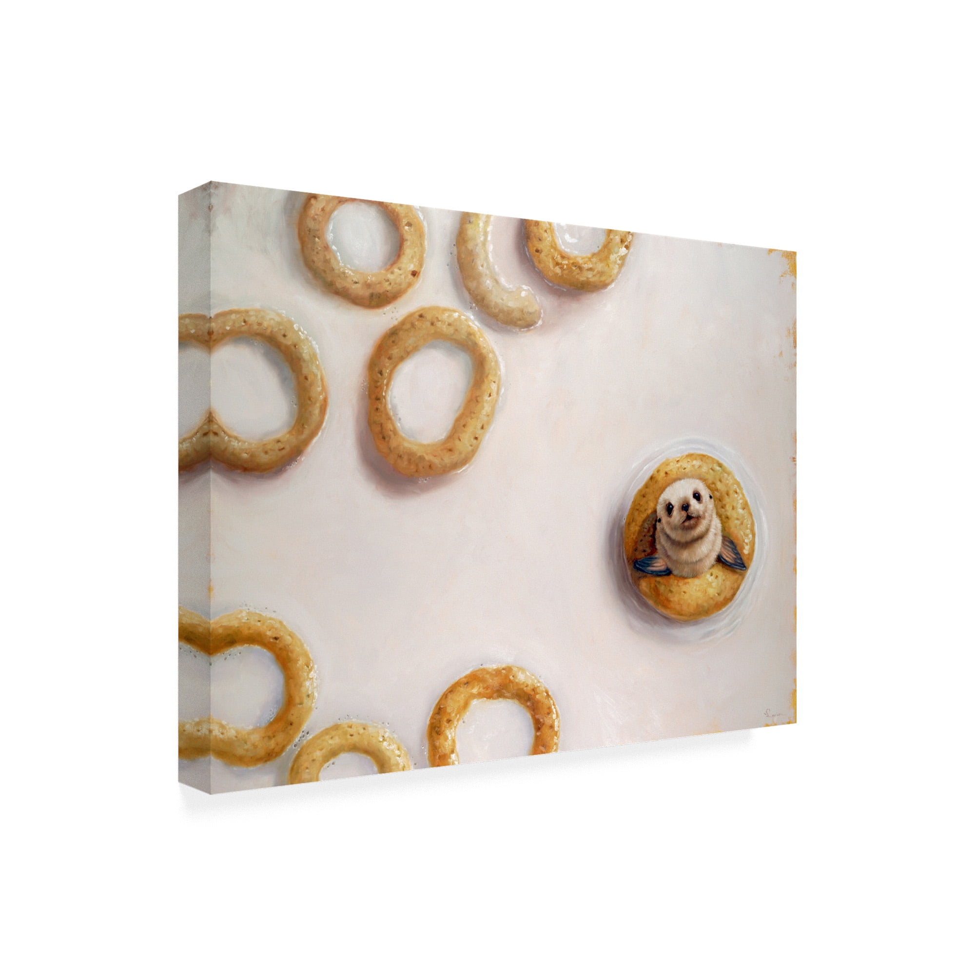 Trademark Fine Art 'Sealrio' Canvas Art by Lucia Heffernan