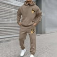 thumbnail image 4 of Men's Suits For Everyday Wear Loose Fit Comfortable Spring Summer Attire Stylish Casual Suit Set With Pocket Detail, 4 of 8