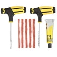 thumbnail image 4 of JUNWELL 68pc Tire Repair Kit DIY Flat Tire Repair Car Truck Motorcycle Home Plug Patch, 4 of 5