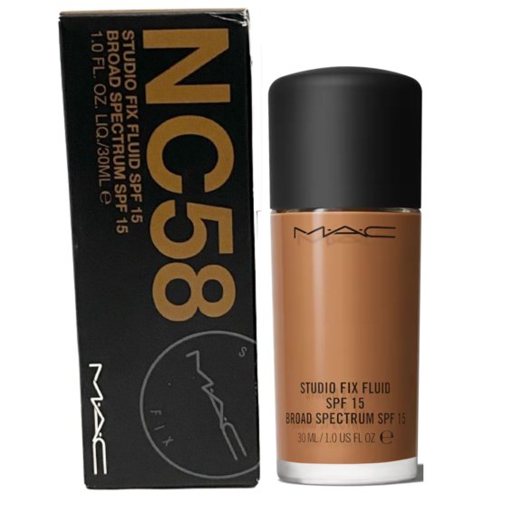 Mac Studio Fix Fluid SPF 15 NC58 Foundation 1 oz