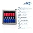 Arctic King 48Can Stainless Steel Beverage Fridge & Cooler with