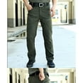 thumbnail image 6 of QATAINLAV Work Pants for Men Outdoor Tactical Cargo Pant with Multi-Pocket Solid Casual Hiking Trousers Streetwear, Army Green, XXL, 6 of 7