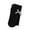Black, variant on Krdevn Kids Solid Bow Rib Cotton Mid Calf Socks Size:9-12 Years