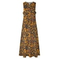 thumbnail image 4 of Monh Pattern Long Dress Long dresses dresses for official ocns Dress, 4 of 7