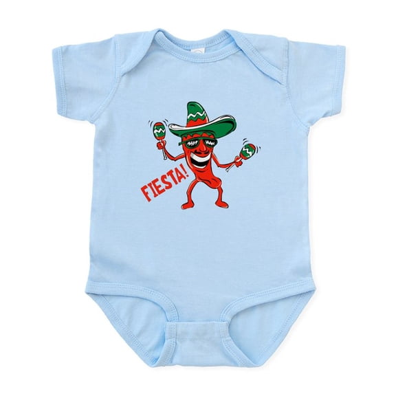 CafePress - Fiesta Infant Bodysuit - Baby Light Bodysuit, Size Newborn - 24 Months