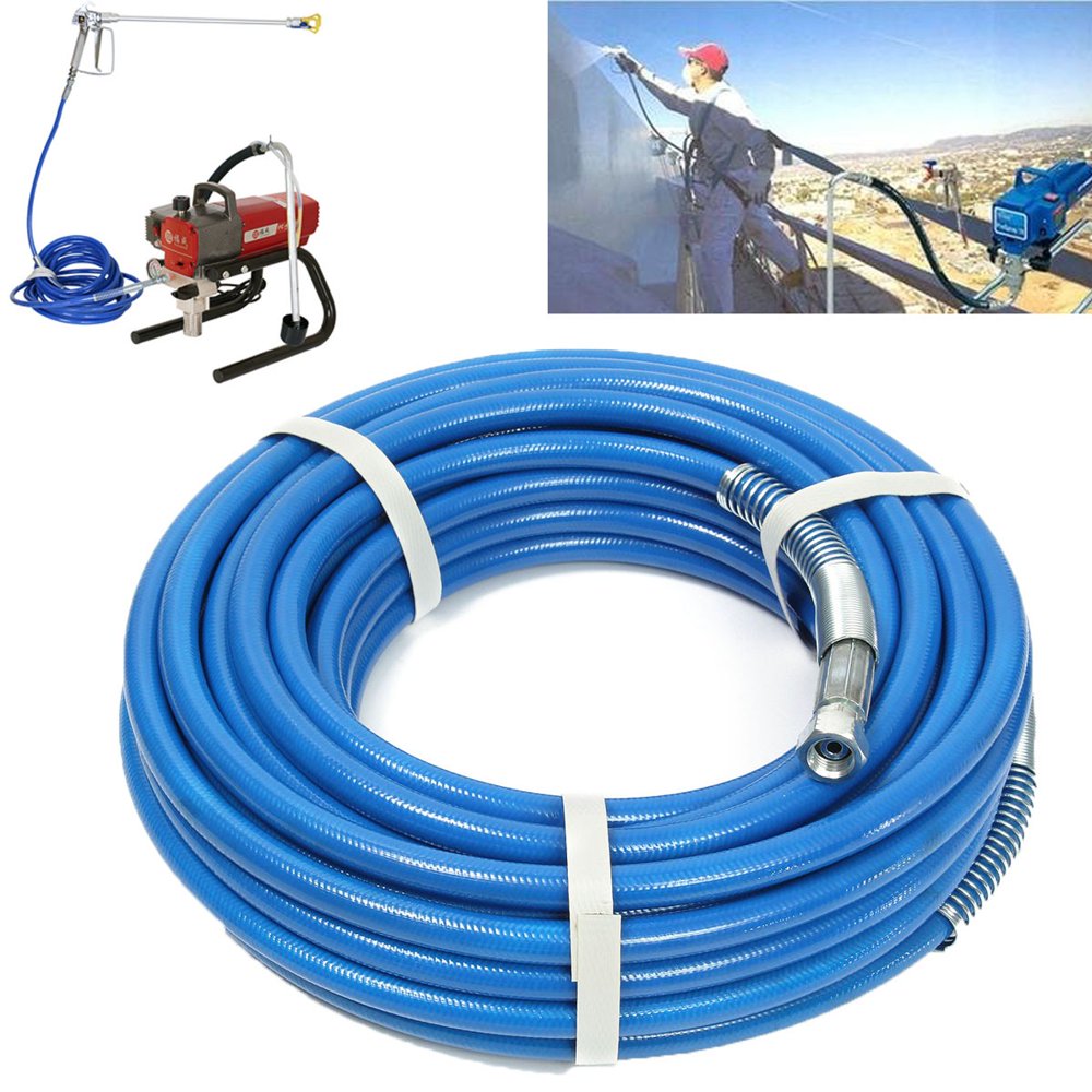 15m/50" High Pressure 3300 PSI Airless Paint Spray Hose BlueMax II ,1/4