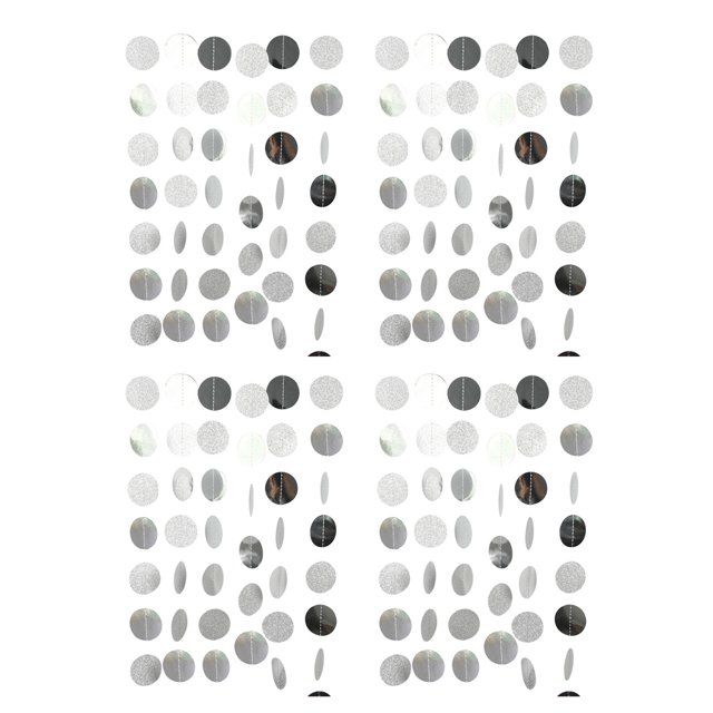 Adorno decorativo de papel para fiesta de cumpleaños, 4 Uds.