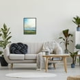 thumbnail image 2 of Stupell Industries Blue Sky Meadow Landscape Alluring Green Hills Classic Painting Black Framed Art Print Wall Art, 16 x 20, Design by Suzanne Nicoll, 2 of 7
