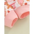 thumbnail image 7 of Infant Baby Girls Christmas Santa Claus Print Sweatshirt and Elastic Waist Pants Set, 7 of 7