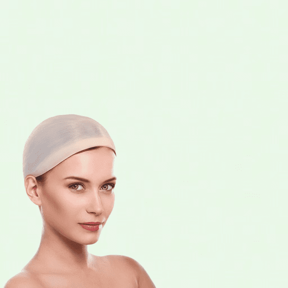 12 PCS Ultra Thin & Expandable Stocking Wig Caps, Breathable and Comfortable, Transparent (6 Packs)