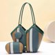 thumbnail image 4 of Fashion Color Block Tote Bag For Work Travel Versatile Shoulder Hand Carry Handbag, for Social Gatherings Evening Events, 4 of 4