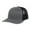 Heather Dark Grey, variant on 6 Panel Trucker Cap Adjustable Snapback Cap, Structured Mid Profile-HEATHER DARK GREY