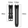 thumbnail image 3 of Zszcxd Compatible Para Amazfit T-Rex 2/Amazfit Active Edge Band Correa De Repuesto De Silicona Deportiva Ajustable Para Amazfit T-Rex 2/Amazfit Active Edge Smartwatch, 3 of 5