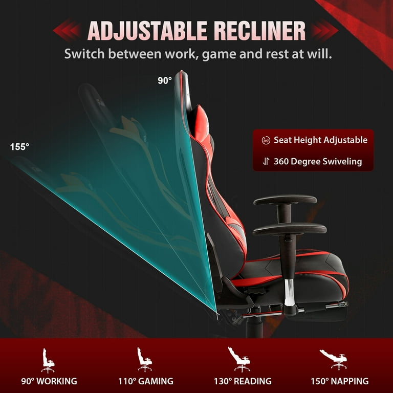 GTRACING Gaming Chair Red