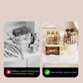 thumbnail image 4 of Organizador de maquillaje Heaime con 2 cajones y torre de brocha giratoria, 4 of 8