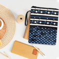 thumbnail image 4 of HELLHERO Star Pattern Design Book Sleeve Cover Carrying Book Case with Waterproof Polyester Bible Book Carrying Bag for Fater Textbooks Lightweight, 4 of 8