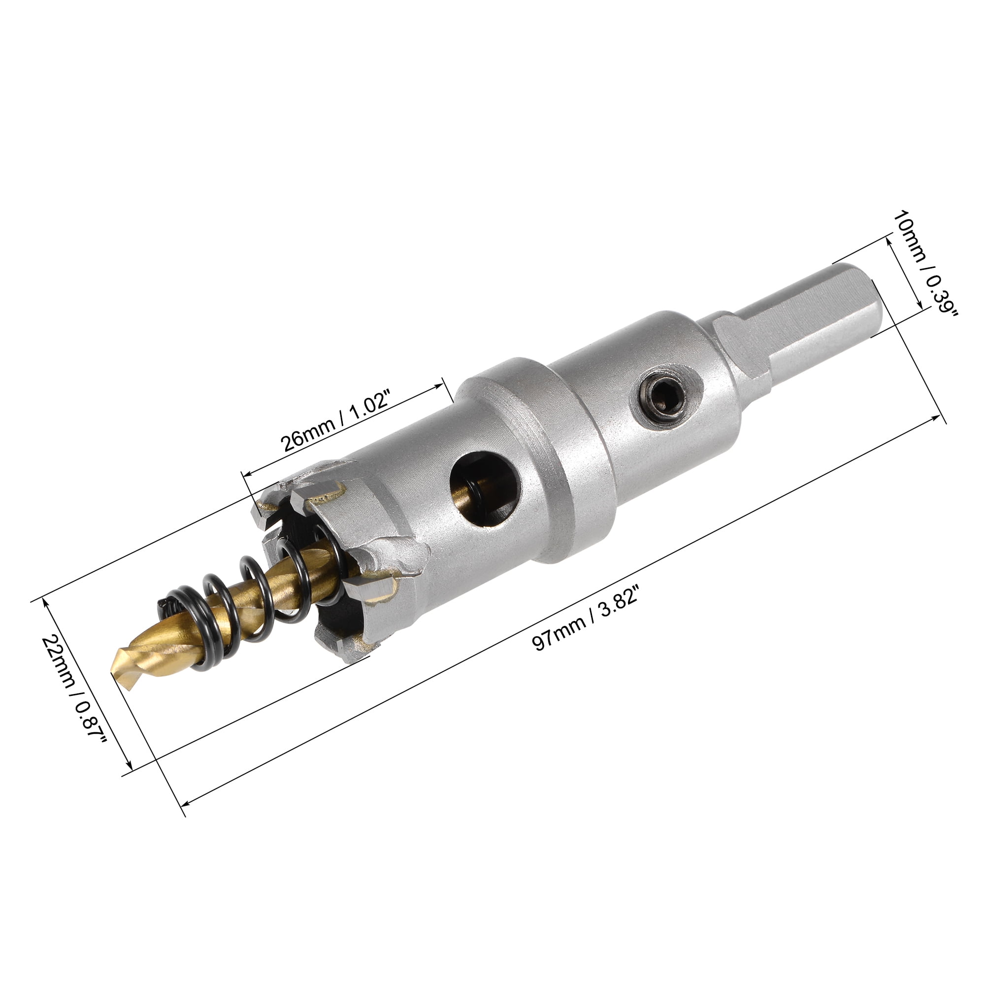 22mm Carbide Hole Cutter, Hole Saws for 
