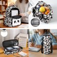 thumbnail image 2 of KUIFORTI Cute Panda School Bag and Lunch Bag Set of 4 with Pencil Case Water Bottle Sleeve for Kids Elementary Primary Middle School Students, 2 of 7