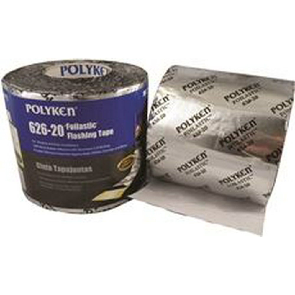 Polyken 62620 Foilastic Window And Door Flashing Tape, 6 In. X 100 Ft