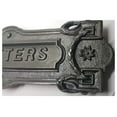 thumbnail image 3 of Mailbox Letter Slot Swinging Door Wall Mounted cast Iron neo Classical Antique Vintage Old Mail Postal, 3 of 9