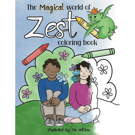 The Magical World of Zest Coloring Book, (Paperback)