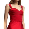 thumbnail image 5 of Coduop Women's Elegant Slip Dress Sleeveless Backless V Neck Evening Party Sling Long Dress, 5 of 7