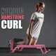 thumbnail image 4 of Banco Nordic Ajustable con Ruedas – Entrenamiento de Piernas, Glúteos e Isquiotibiales – 204 kg – Compacto – Gimnasio en Casa –  rosa, 4 of 7
