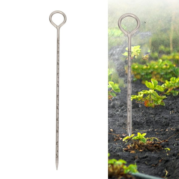 Sonda De Muestreo De Suelo, Sonda De Muestreo De Suelo De Acero Inoxidable De 14 Pulgadas, Varilla De Sonda De Suelo Subterránea Para Muestreo De Suelo De Césped, Planta, Jardín