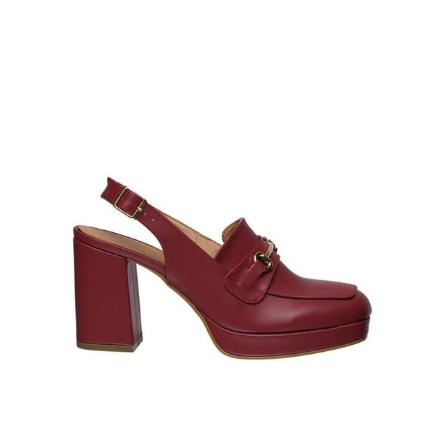 Zapatilla Kipon Mujer Tacon Sofisticada rojo 24.5