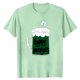 thumbnail image 4 of Camiseta de Cuello Redondo con Suéter de Impresión Casual para Hombres, Blusa de Manga Corta con Tela Resistente Al Desvanecimiento, 4 of 4