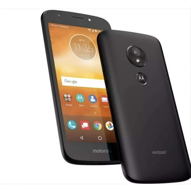 niemand koper Diverse Motorola Moto E5 Play 16GB Verizon Wireless Prepaid Android Smartphone -  Black Brand New - Walmart.com