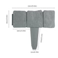 thumbnail image 3 of 10/20/30pcs Landscape Edging Border Plastic Garden Fence Lawn Decorative Border, 3 of 6