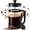 Black, variant on Utopia Kitchen Borosilicate Glass French Press Coffee Maker 34 Oz, Heat-Resistant Cafetiere & Tea Maker, Thickened Glass Coffee Press for Travel and Camping, Black