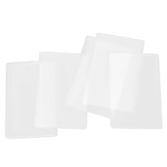 plastic credit card sleeves for wallets HUDSON Leather Bifold Credit/Business Holder drivers licenses 2-Pack Clear Plastic Wallet Insert