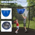 thumbnail image 6 of LIZEVINC Trampoline 12 FT for Kids Outdoor Recreational Trampolines with Basketball Hoop, 6 of 7