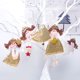 thumbnail image 3 of Colgante de muñeco de ángel de tela para decoración navideña colgante para árbol de Navidad paquete de 3 B# punto blanco 3 uds ANGGREK  Otros, 3 of 8