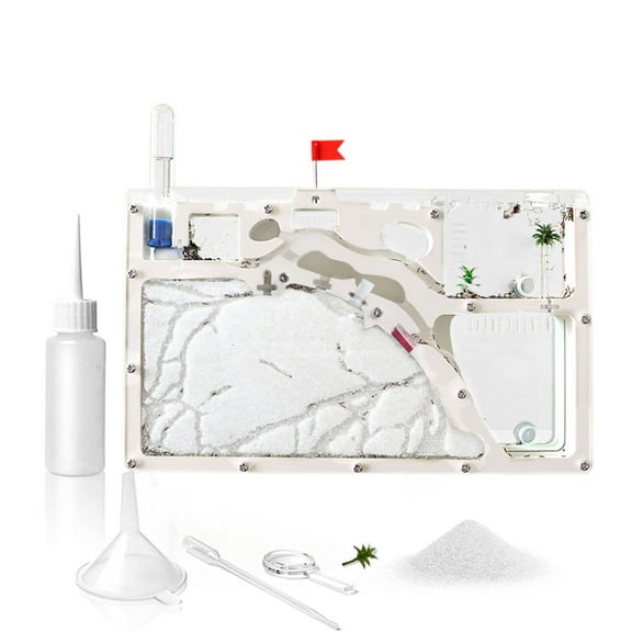 Kahopy Large Ant Farm , Sand Ant Farm Nest, Clear Acrylic Ant Farm Kit - Educational Habitat STEM Toy for Kids (Live Ant not Included)