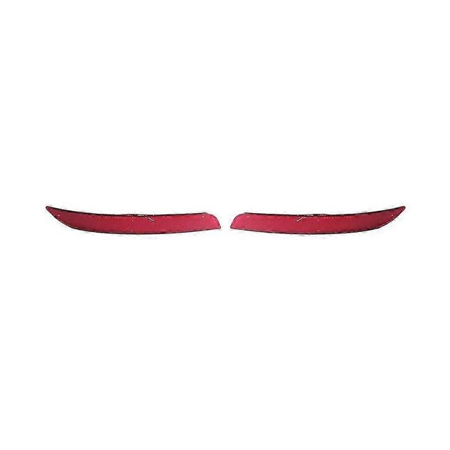 Rear Bumper Reflector 63147842955 63147842956 Left Right for BMW 5 Series F10 F18 2011-2016 Accessories, 2PCS Red