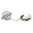 thumbnail image 1 of Tea Infuser, 304 Stainless Steel Durable Elegant Tea Steeper Easy To Use  For Gifts, 1 of 8