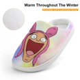 thumbnail image 4 of Bob's Burgers Louise Belcher Cotton Slippers For Kids Winter Warm Soft Plush Slippers with Rubber Sole Non-Slip Indoor Outdoor Slip on Shoes For Teen Boys Girls Children, 4 of 8