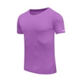 thumbnail image 5 of Boys Athletic T-Shirts Quick Dry Short-Sleeve Tops Youth 𝐌oisture Wicking Running Sports T-Shirts Training Basketball Gym, 5 of 5