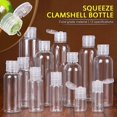 thumbnail image 2 of 1pcs 5ml - 250ml Plastic PET Clear Flip Lid Lotion Bottles Refillable Empty Plastic, 2 of 5