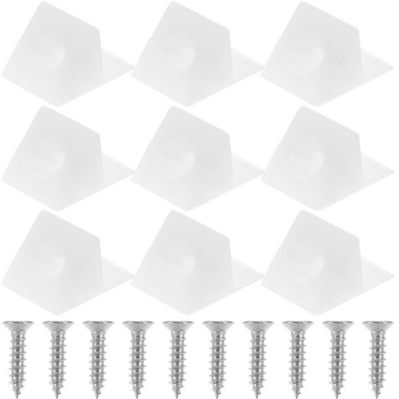 ADDHAT Drywall Repair Clips Kit with Brick Wall Clips, Screws, Cable Clips & Plastic Conical Anchors for Secure Fixing