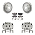 thumbnail image 1 of Transit Auto Front Disc Brake Caliper Coated Rotors and Semi-Metallic Pads Kit for Car 2012 Subaru Legacy 2.5L with Turbocharged with 292mm Diameter Rotor KCG-100485P, 1 of 11