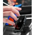 thumbnail image 2 of Wireless Car Charger,10W Qi Fast Charging Auto-Clamping Car Phone Holder Mount Air Vent Phone Holder Compatible with iPhone 12/12Pro/SE/11/11Pro/XSMax/XS/XR/X/8, Samsung S10/S9/S8/Note10/Note9 Note 10, 2 of 3