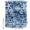 Navy Blue White, variant on Beige Boho Shower Curtains for Bathroom, Vintage Ethnic Floral Abstract Geometric Waterproof Fabric Shower Curtain, Decorative Bathroom Curtain for Bathtub, 36"x72" , No Hooks Included