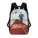 thumbnail image 1 of Con la Muerte en los Talones-theme Backpack, Campus style schoolbag Bookbag with Adjustable Shoulder Straps And Large Zip Compartment, Unisex Travel Bags., 1 of 6