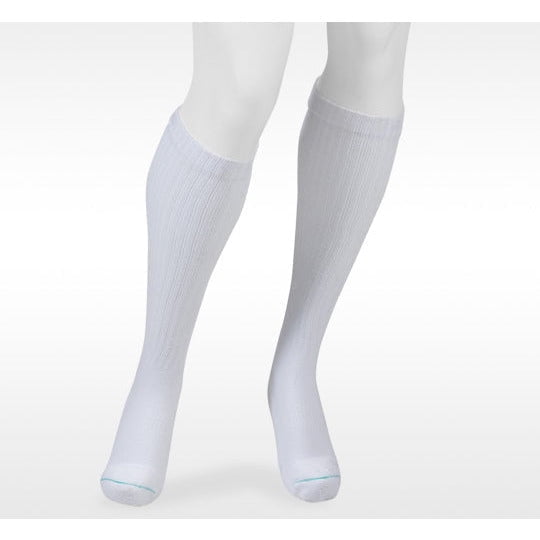 Juzo Men's Power Comfort Socks - 15-20 mmHg White Large