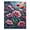 Red, Pattern 8, variant on ODIKA 4'x6' Machine Washable Non-Slip Area Rug, Watercolor Blue High Traffic Rug, Blue, 997914