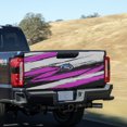 thumbnail image 3 of Truck Tailgate Wrap Grunge Stripe Magenta HD Decal Graphics MightySkins Professional Grade 3M Material Universal Fit for Full Size Trucks Weatherproof & Car Wash Safe, 3 of 6